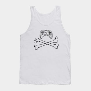 Video Game and Bones Tank Top